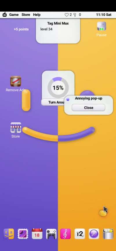 Placing segments inside progressbar
