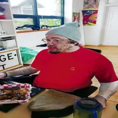 I got this as an ad on Instagram. Someone paid for this to be spread. I have not edited this at all. But its perfect just the way it is.