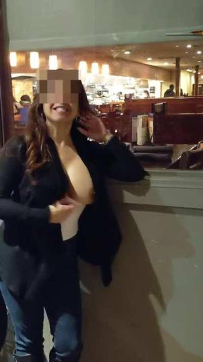 I Reserved You A Table With The Breast View