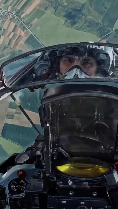 Ukrainian MiG 29 pilot with the call sign Karaya shared a video compilation of his missions