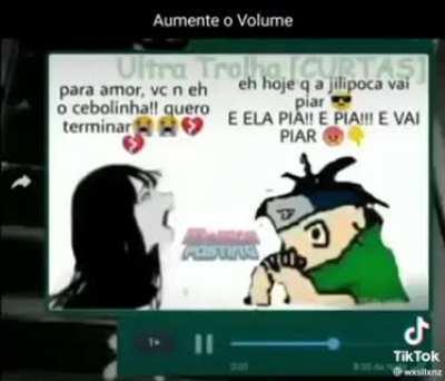 deixa o volume no ultimo