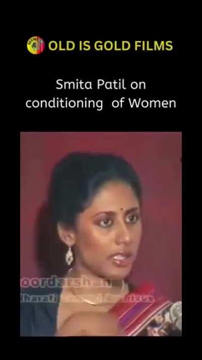 Smita Patil on how Indian women were portrayed on screen in Bollywood 