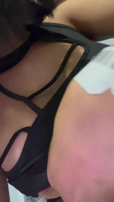 I'm in the hospital so I took a moment for my flash of the day 🫣🫣🫣 [F]