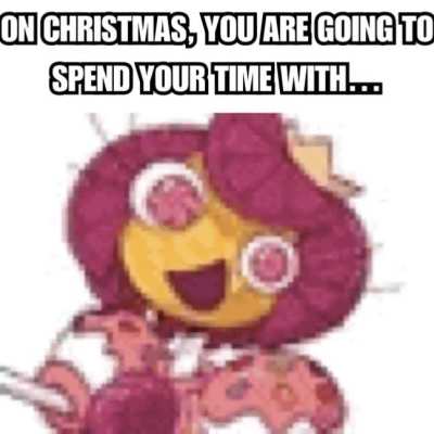 Close your eyes, screenshot this, and let’s see who you are going to spend your time on Christmas.