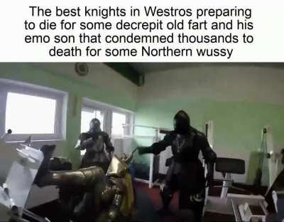 Aerys II's Kingsguard moment