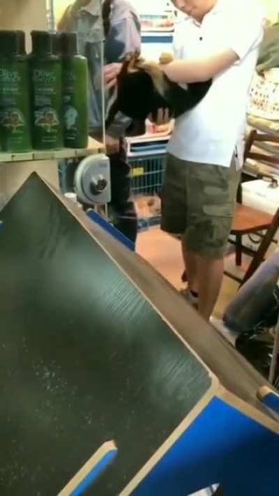 Like a little monkey