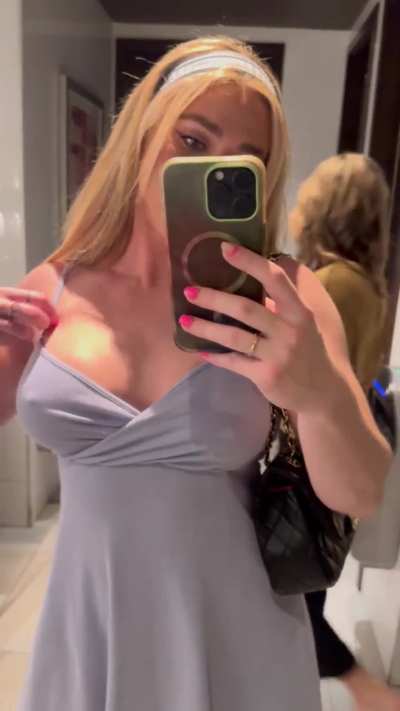 Exposed in public, whoops