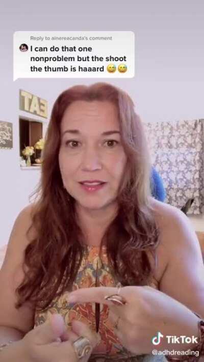 Shoot the Thumb! Harder than it looks at first