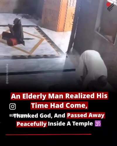 Dude probably had a stroke, yet these religious people claim that he saw YumDooth