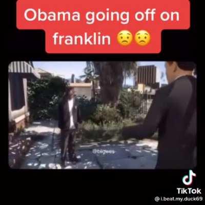 Franklin brutally roasted by obama