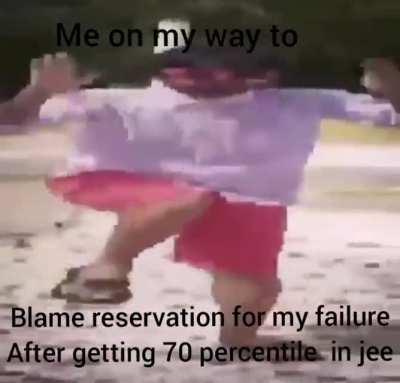 Suffering from failure