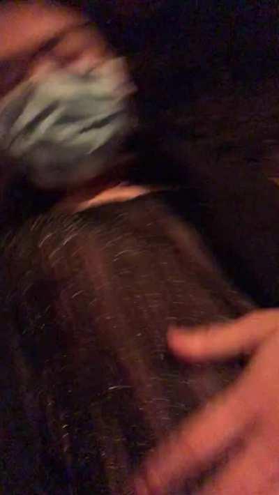 Cold Public Flash with Sheer Top!