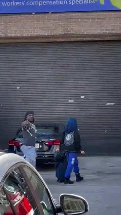 Sasha Banks arriving to the arena with R-Truth