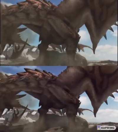 The Opening of Tri vs the Ending of Tri Ultimate.