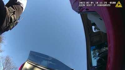 To grab a police officer's gun