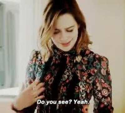 Emilia Clarke wants us to see