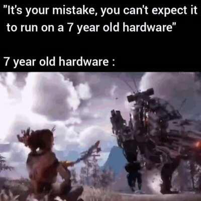 Not bad for a 7 year old hardware.