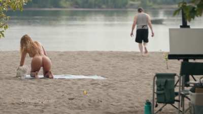 Posing naked for a local painter