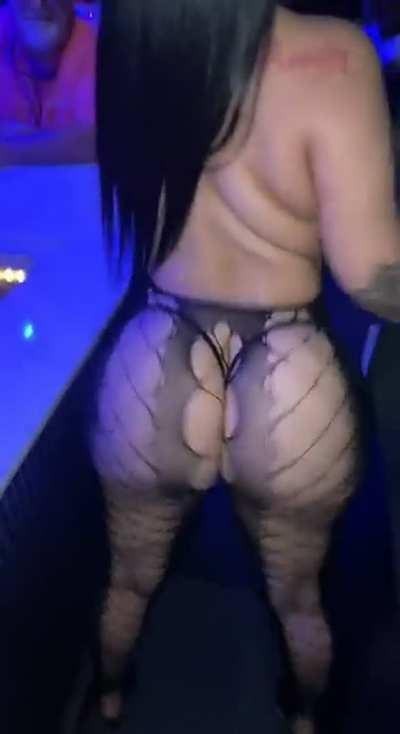 Hanging out in the club