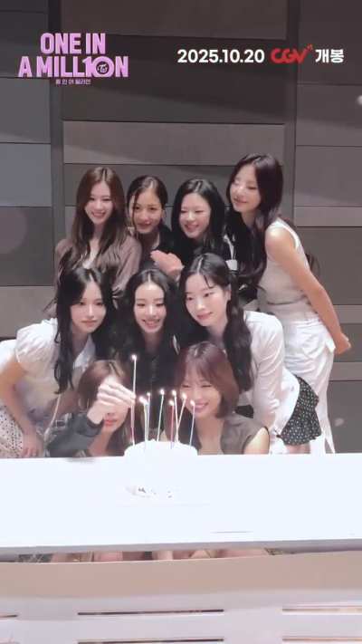 251020 CGV_Iceon Instagram Update - HAPPY 10TH ANNIVERSARY 🎂✨ <ONE IN A MILL10N> finally released today 💖 What a special day with Once and Twin! Let's celebrate together 🥳🎉