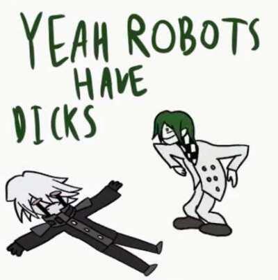 Kokichi be doing the macarena 😳😳