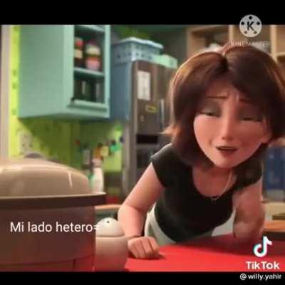 mi lado hetero/mi lado gey 😈