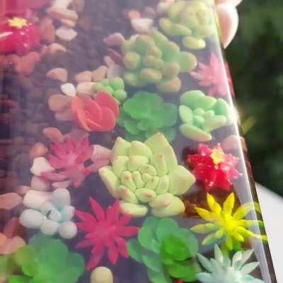 Little Succulents Garden wrist rest.