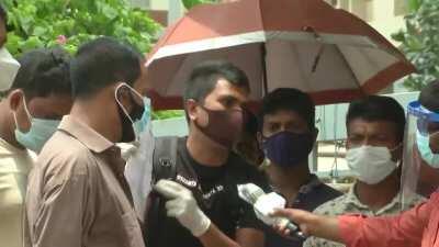 The real face of Coronavirus test in Bangladesh : Remittance worker who sold his wife's jewellery to buy a return ticket breaks down because he missed his flight due to the intentional delay caused by the authority who has been constantly harassing him wi