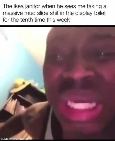 I’m banned from ikea now, like that’s gonna stop me.