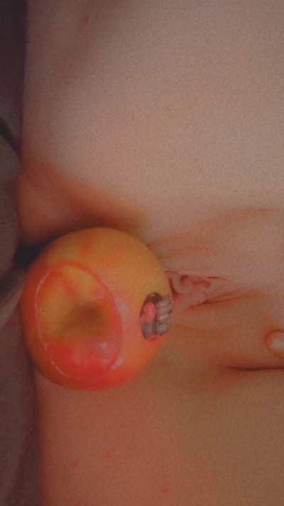 An apple a day keeps the doctor away right? 🤭