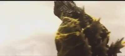 Godzilla Spins Kumonga right round