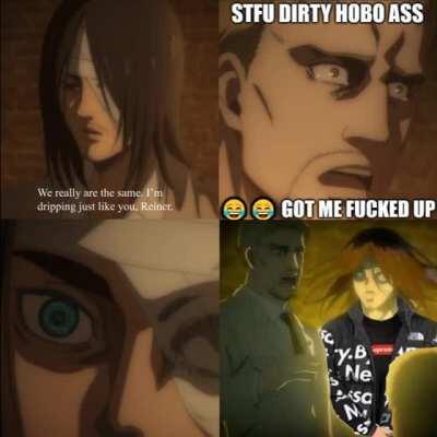 eren comes for his dripvenge 🥶🥶 😈