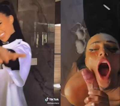 From Tiktok To Sucking Cock 😮