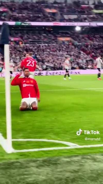 This angle of Rashford’s goal.
