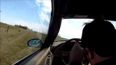 Man suddenly passes out while driving on freeway