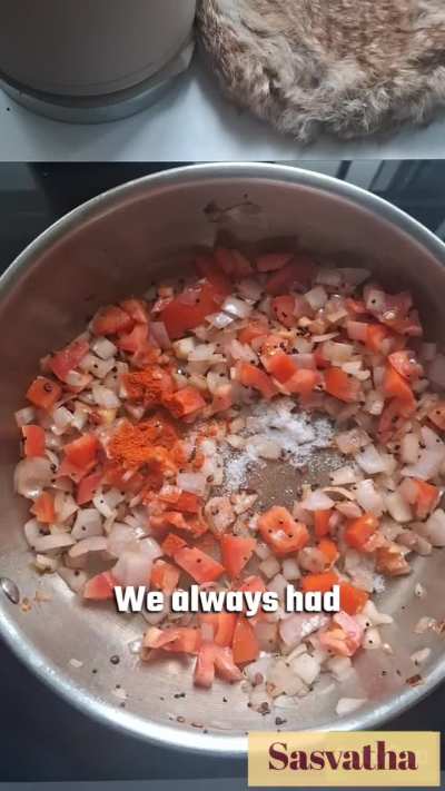 Bread upma. A childhood memory:)