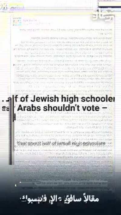 Racist State of Israel 2024