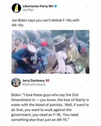 Has he heard of guerrilla warfare?