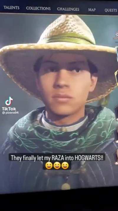 Day three of herbology class and they have me mowing the Quidditch grounds