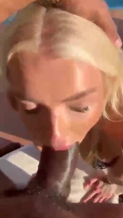 Hot Blonde Babe Built for BBC