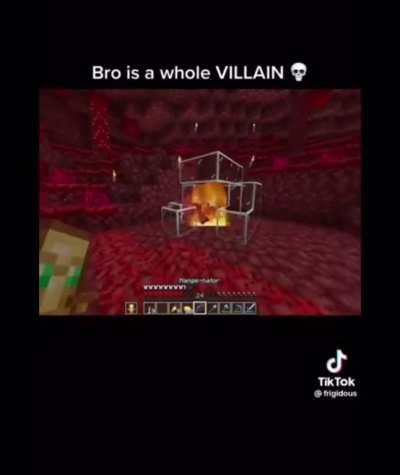 Bro is a menace 💀