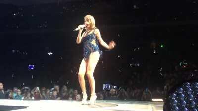 Long lean legs and a hint of booty peaking out.