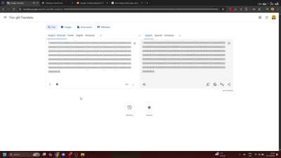 Google Translate Gibebrish tts going weird