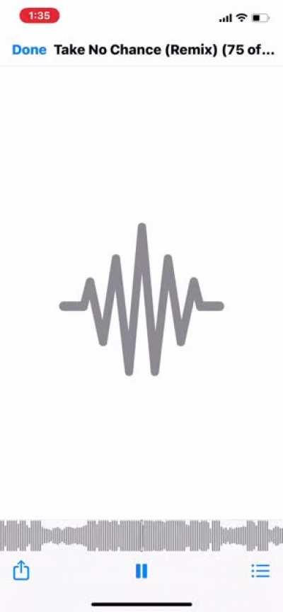 Take No Chance with 3 Verses (Remix) by me. Trying this again. As much I wanted to show the creation process, as it was made in GarageBand, I couldn’t. Also, since i initially tried to upload this, someone else posted theirs. Theirs is really good, you sh