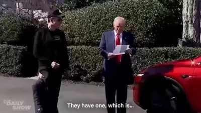 The White House Tesla auto mall