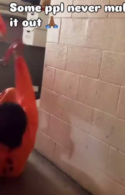 Lock on a sock or some shit like that. It’s not a game in the penitentiary.