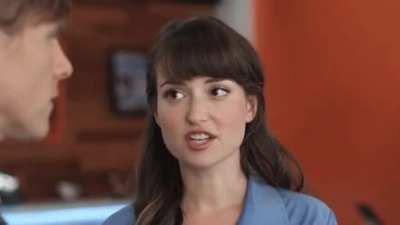 I think this is from her very first AT&T commercial. She's telling the dude 