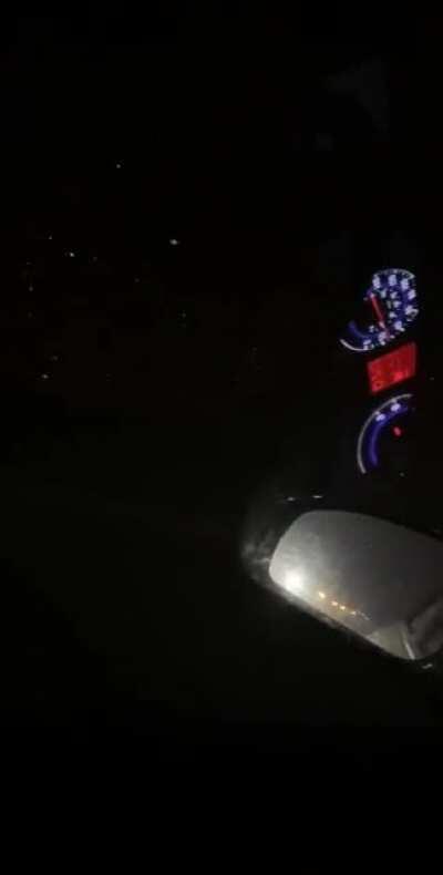 Leaving my house in mill city last night