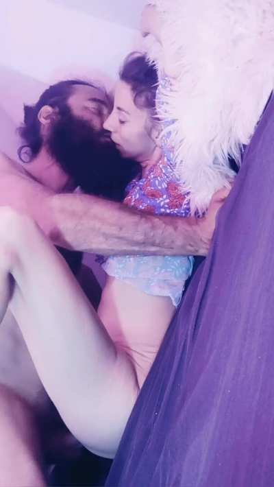 Sensual kiss &amp;amp; cuddle