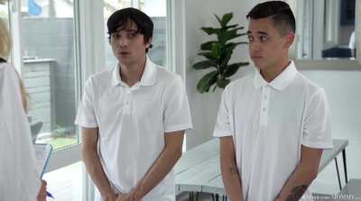 Captain LOVE is instructing her cadets